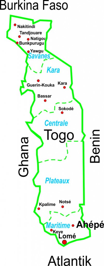 Togo Map_klein